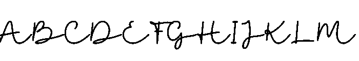 Salma1 Font UPPERCASE