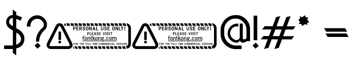 Salmaan PERSONAL USE ONLY! Font OTHER CHARS