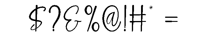 Salsabila Font OTHER CHARS