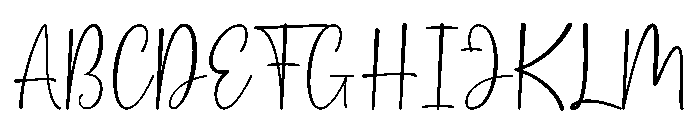Salsabila Font UPPERCASE