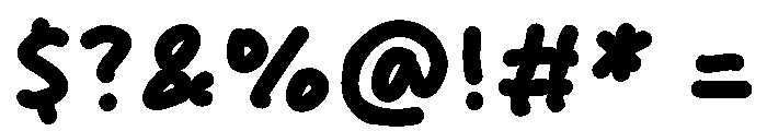 Salt Sugar Font OTHER CHARS