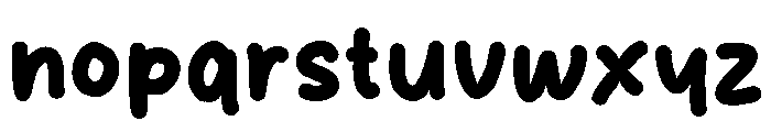 Salt Sugar Font LOWERCASE