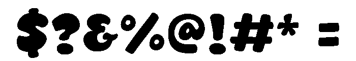 Salted Fries Font OTHER CHARS