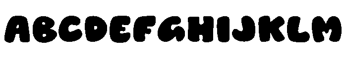 Salted Fries Font UPPERCASE