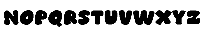 Salted Fries Font UPPERCASE