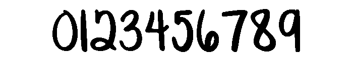 SaltyKitten-Regular Font OTHER CHARS