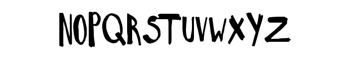 SaltyWould Font UPPERCASE