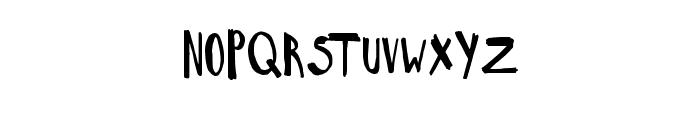 SaltyWould Font LOWERCASE