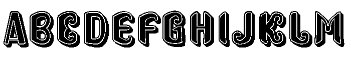 Salvadora Regular Font UPPERCASE