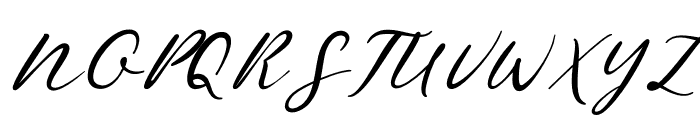 Sambara Italic Font UPPERCASE