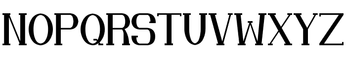 SampleFont Font UPPERCASE