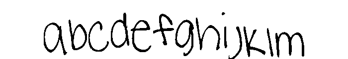 Sams handwriting1 FONT