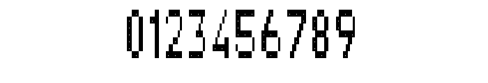 Samsung CRT TV (extremely close to) 3x Regular Font OTHER CHARS
