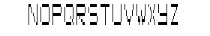 Samsung CRT TV (extremely close to) 3x Regular Font UPPERCASE