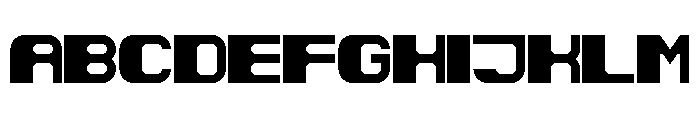 Samyy Luchshiy Bold Regular Font UPPERCASE
