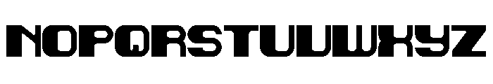 Samyy Luchshiy Bold Regular Font LOWERCASE