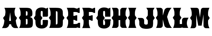 San Antonio Charros Font LOWERCASE