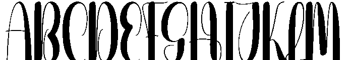 Sand Sea Font UPPERCASE