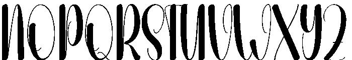 Sand Sea Font UPPERCASE