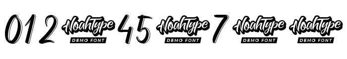 Sandblaster Demo Font OTHER CHARS
