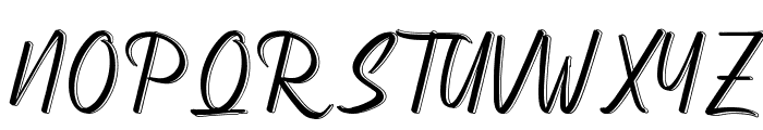 Sandblaster Demo Font UPPERCASE