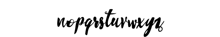 Sandy Regular Font LOWERCASE