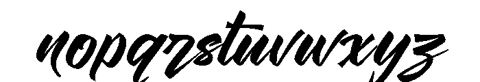 Sanggara-Regular Font LOWERCASE