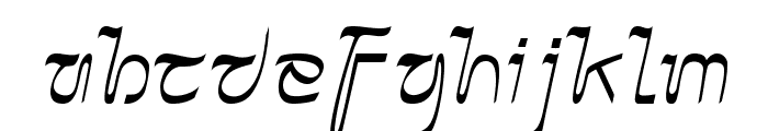 Sangkuriang Cursive Font LOWERCASE