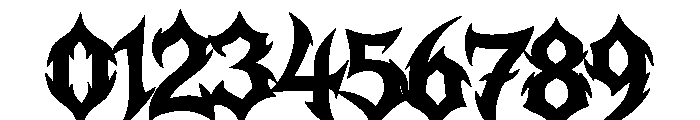 Sanguine Frost Regular Font OTHER CHARS