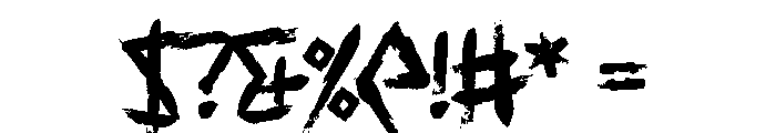Sanguis Noctis Font OTHER CHARS