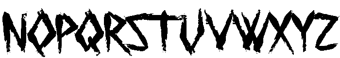 Sanguis Noctis Font UPPERCASE