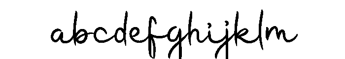 SanitySanity Font LOWERCASE