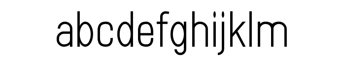 Sanlulus Light Font LOWERCASE