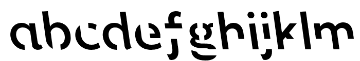 Sans Forgetica Regular Font LOWERCASE