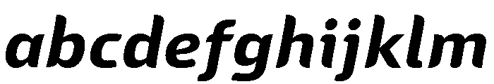 Sans Mateo 2 Bold Italic FONT