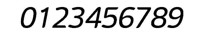Sans Mateo 2 Italic Font OTHER CHARS