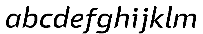 Sans Mateo 2 Italic FONT