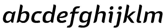 Sans Mateo 2 Medium Italic FONT