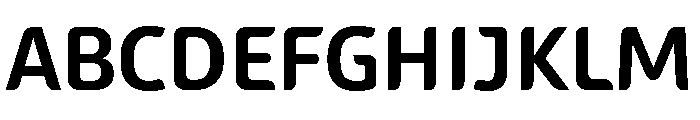 Sans Mateo 2 Semi Bold Font UPPERCASE