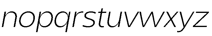 Sanshiro Demo ExtLt Ita Font LOWERCASE