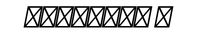 Sansita-BlackItalic Font OTHER CHARS