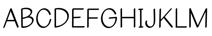 Sanstosons Font UPPERCASE
