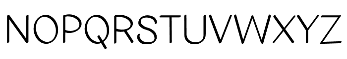 Sanstosons Font UPPERCASE
