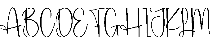 Santa Reindeer Font UPPERCASE