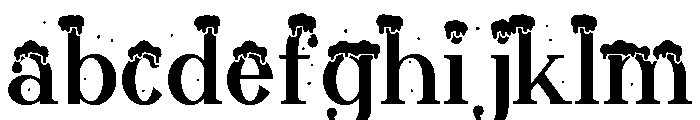 Santa Serif Snow Regular FONT