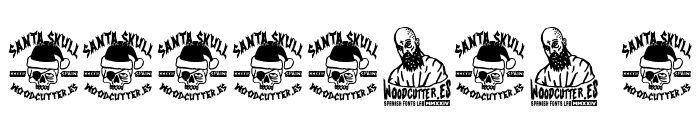Santa Skull Font OTHER CHARS
