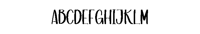 Santa Snowman Font UPPERCASE
