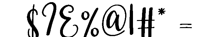 Santa Font OTHER CHARS