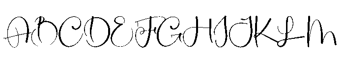 Santiago2 Font UPPERCASE