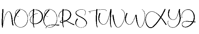 Santiago2 Font UPPERCASE